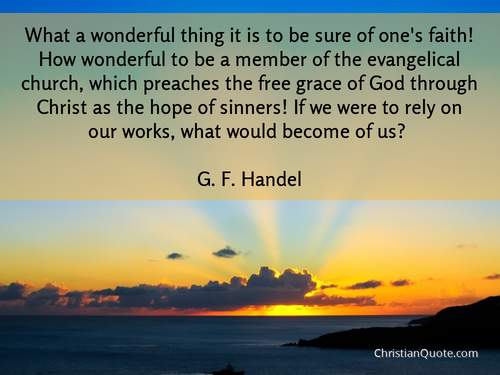 Sure of One’s Faith