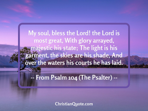 God’s Works of Providence