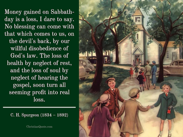 Importance of Sabbath
