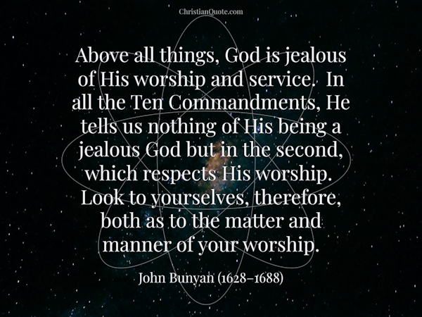 God’s Jealousy